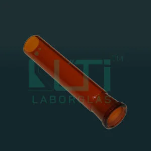 1140-ASTM AMBER MEDIUM LENGTH INTERCHANGEABLE TAPER-GROUND JOINTS SINGLE