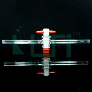 1540-STOPCOCKS, 1:10 STRAIGHT BORE WITH PTFE PLUG