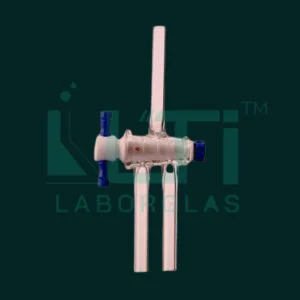 1580-STOPCOCKS, DOUBLE OBLIQUE BORE (THREE-WAY), WITH PTFE PLUG ASTM