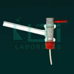 1630-BURETTE STOPCOCK 1:10 LATERAL WITH PTFE PLUG