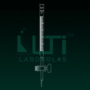 4020-ASTM, CLASS A BURETTE SCHELLBACH STRIPE, UNSERIALISED with batch CERTIFIED, STRAIGHT BORE GLASS STOPCOCK