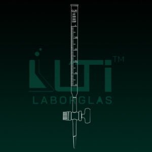 4200-CLEAR GLASS CLASS AS BURETTE, GLASS STOPCOCK WITH BATCH CERTIFICATE DIN/ISO, USP