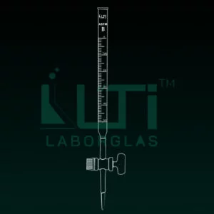 4370-ASTM, CLASS B BURETTE, STRAIGHT BORE GLASS KEY STOPCOCK