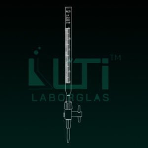 4440-Burettes with PTFE detachable stopcocks in Schellbach stripe, Class AS