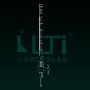 4450- Burettes, Clear Glass, PTFE detachable stopcock, Class AS with Individual Work Certificate