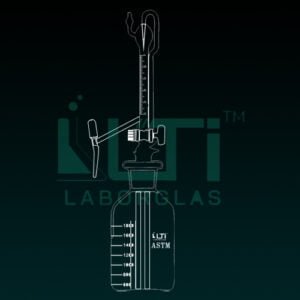 4520-ASTM, AUTOMATIC BURETTE, UNSERIALISED WITH BATCH CERTIFIED, GLASS KEY STOPCOCK WITH NEEDLE VALVE STOPCOCK