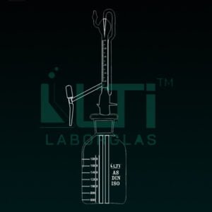 4560-Automatic Burette Clear Glass, Class AS with Needle Valve, DIN/ISO