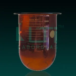 5740-Flasks-E Amber, without side cut for dissolution Apparatus, DIN/ISO & USP