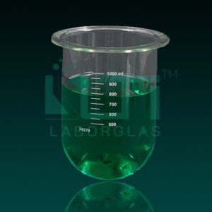 5750-Flasks-L, with side cut for dissolution Apparatus, DIN/ISO & USP