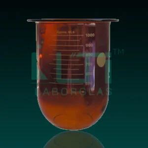 5760-Flasks-L Amber, with side cut for dissolution Apparatus, DIN/ISO & USP