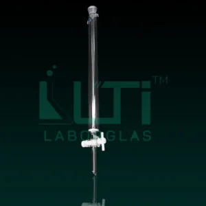 5900-Chromatography Column with Joint Fritted Disc and PTFE Stopcock ASTM