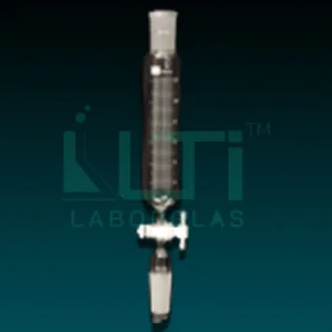 7010-Separating Funnel, Cylindrical, Graduated, PTFE Plug with Lower Joint, ASTM
