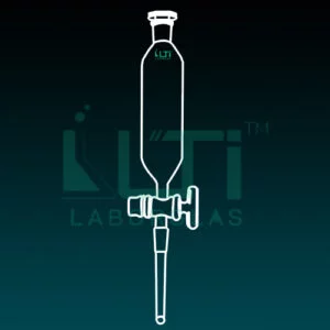7020-Separating Funnel, Cylindrical, Solid Glass Stopcock, DIN/ISO