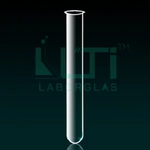 7410-Test Tube, Re-usable With Rim, ISO
