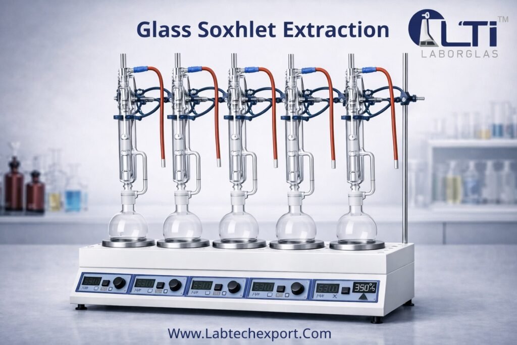 Glass Soxhlet extraction apparatus supplier