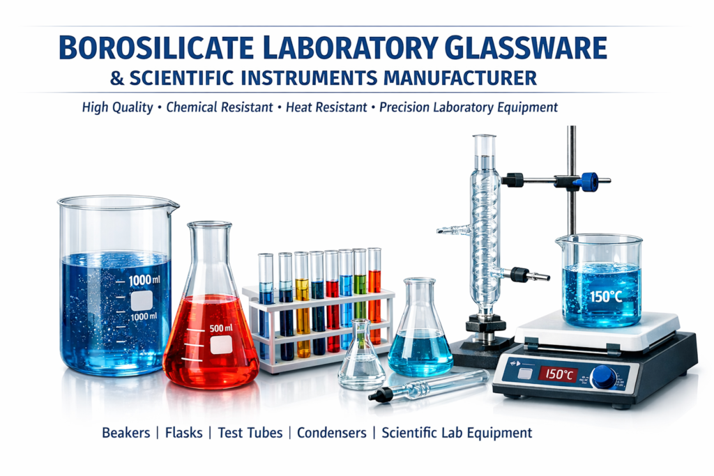 Borosilicate Laboratory Glassware and Scientific Instruments Manufacturer