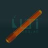 1170-ASTM AMBER MEDIUM LENGTH MALE INTERCHANGEABLE TAPER-GROUND JOINTS SINGLE