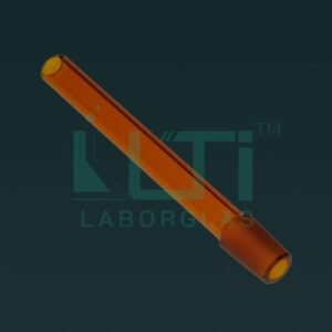1290-CONES SINGLE, AMBER COLOR GLASS
