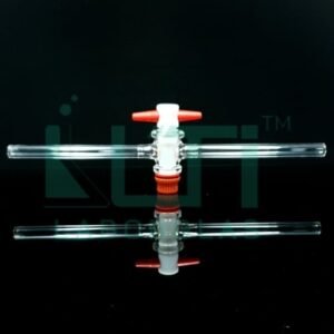 1540-STOPCOCKS, 1:10 STRAIGHT BORE WITH PTFE PLUG