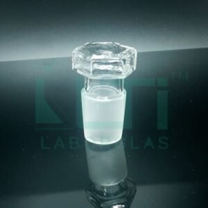 1810-HEXAGONAL STOPPER, FLAT, GROUND HOLLOW