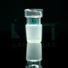 1820-HEXAGONAL STOPPER, SHORT LENGTH FLAT, GROUND HOLLOW
