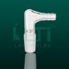 2280-ASTM, ADAPTER, 90° BEND WITH HOSE CONNECTION PLAIN