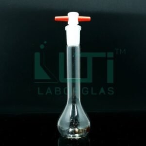 2750-CLEAR GLASS VOLUMETRIC FLASK WITH PTFE STOPPER, CLASS A, SERIALIZED WITH INDIVIDUAL CERTIFICATE ASTM E-288