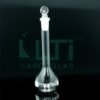 2800-CLEAR GLASS VOLUMETRIC FLASK WITH SOLID GLASS STOPPER, CLASS A, UNSERIALIZED WITH BATCH CERTIFICATE ASTM E-288