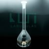 3000-CLEAR GLASS WIDE MOUTH VOLUMETRIC FLASK WITH PE STOPPER, CLASS A, SERIALIZED WITH INDIVIDUAL CERTIFICATE (USP)