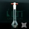 3045-CLEAR GLASS, QR. CODED VOLUMETRIC FLASK WITH PTFE STOPPER, CLASS A, USP STANDARD WITH INDIVIDUAL CERTIFICATE