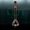 3070-AMBER GLASS VOLUMETRIC FLASK WITH GLASS STOPPER, CLASS A, USP STANDARD WITH BATCH CERTIFICATE