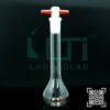 3105-CLEAR GLASS, QR. CODED VOLUMETRIC FLASK WITH PTFE STOPPER, CLASS A, USP STANDARD WITH BATCH CERTIFICATE