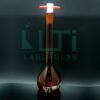 3140-AMBER, VOLUMETRIC FLASKS, CLASS A WITH PTFE, DIN/ISO