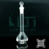 3155-CLEAR GLASS, QR. CODED VOLUMETRIC FLASKS, CLASS A WITH SOLID GLASS STOPPER, DIN/ISO
