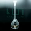 3180-CLEAR GLASS VOLUMETRIC FLASKS, CLASS A WITH PE STOPPER, DIN/ISO