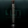 3620-AMBER GLASS, Measuring Cylinder Graduated Class B, Hex Base