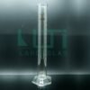3630-CLEAR GLASS, Measuring Cylinder Graduated, Hex Base, Class A, serialized