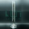 3690-CLEAR GLASS, Measuring Cylinder Graduated, Hex Base, Class A, serialized
