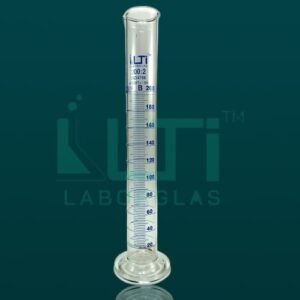 3840-Clear glass, Measuring Cylinder with Round Base, Class-B