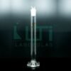 3850-Mixing Cylinder, Clear glass with Hexagonal base, Class-A, seriailzed, ASTM