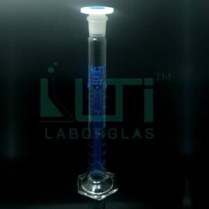3880- Mixing Cylinder with Hexagonal base, Class-A DIN/ISO with Individual Work Certificate