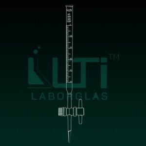 4210-CLEAR GLASS CLASS AS BURETTE, PTFE KEY STOPCOCK WITH INDIVIDUAL CERTIFICATE DIN/ISO, USP