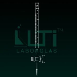 4370-ASTM, CLASS B BURETTE, STRAIGHT BORE GLASS KEY STOPCOCK