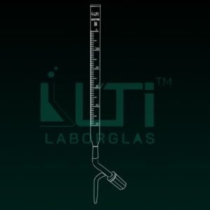 4390-ASTM, CLASS B BURETTE, STRAIGHT BORE NEEDLE VALVE KEY STOPCOCK