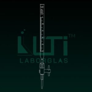 4450- Burettes, Clear Glass, PTFE detachable stopcock, Class AS with Individual Work Certificate
