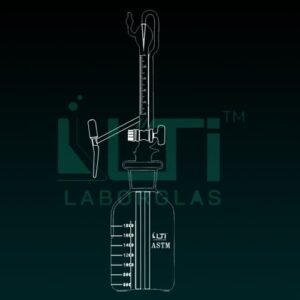 4520-ASTM, AUTOMATIC BURETTE, UNSERIALISED WITH BATCH CERTIFIED, GLASS KEY STOPCOCK WITH NEEDLE VALVE STOPCOCK