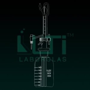 4530-Automatic Burette in Schellbach stripe, Class AS with PTFE stopcock, DIN/ISO