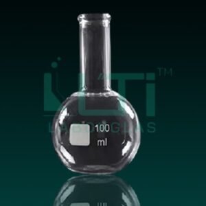5540-Flask, Flat Bottom, Narrow Neck, DIN/ISO
