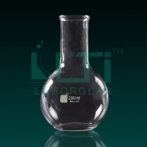 5550-Flask, Flat Bottom, Wide Neck, DIN/ISO