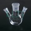 5640-Flasks, Round Bottom, 3 Necks Angular